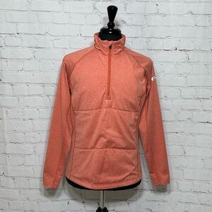 OROS Mens M SolarCore Explorer 1/4 Zip Padded Hiking Performance Pullover Orange